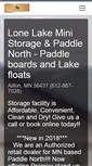 Mobile Screenshot of lonelakemini.storageunitsoftware.com
